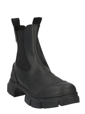 Ganni Rubber Chelsea Black Boots—GREAT WINTER WARM BOITS!! Great Condition—40